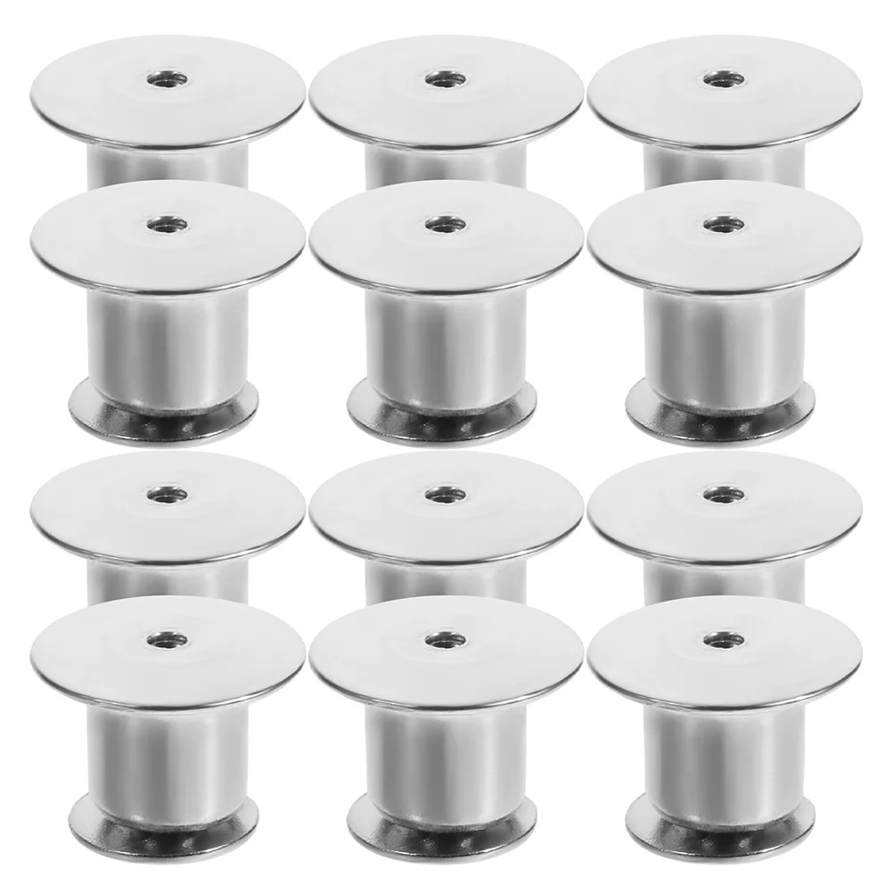 

32Pcs Premium Pin Keepers Strong Zinc Alloy Locking Clasp for Badges Name Tags Lanyards Hats Bags Wear-Resistant Lightweight