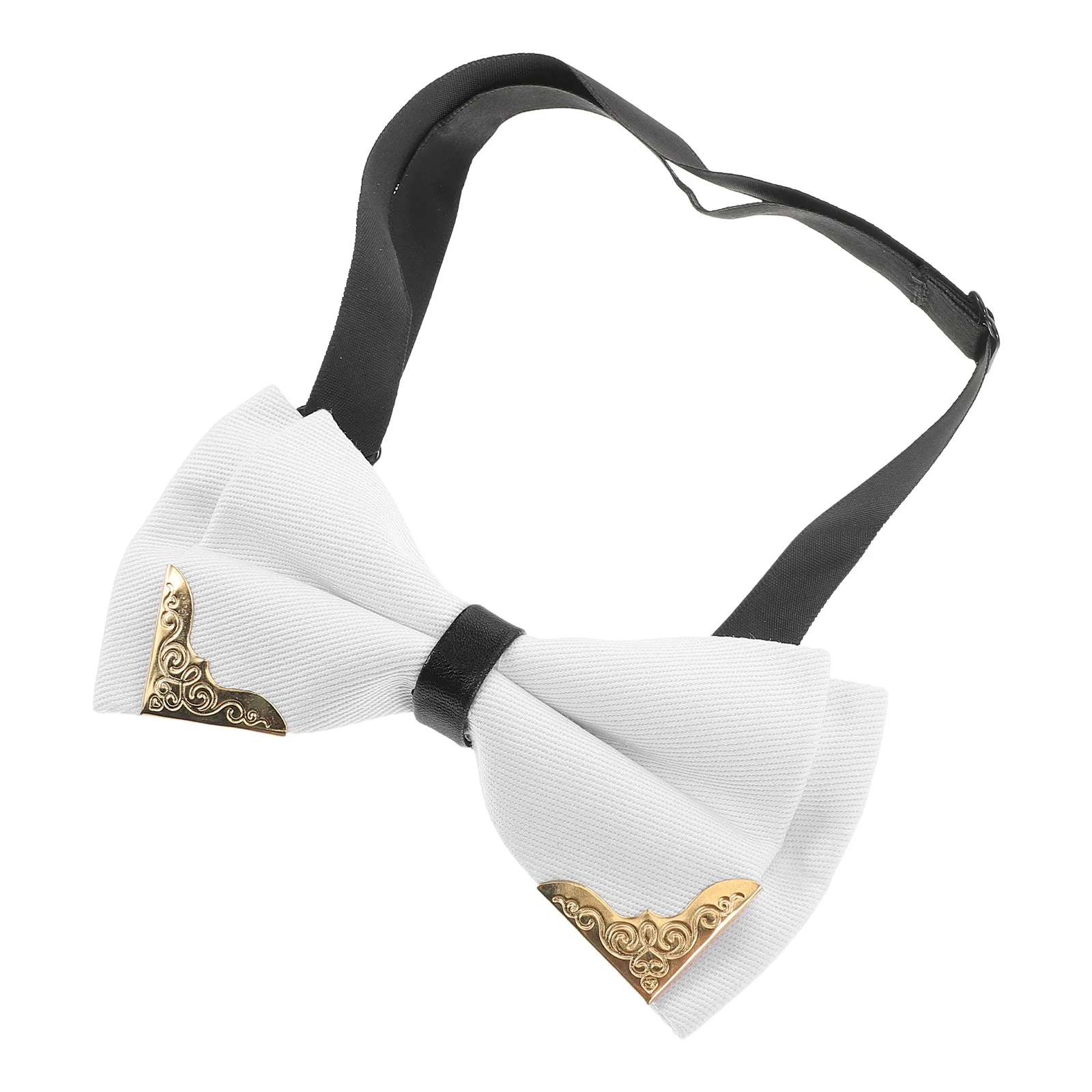 Галстук с металлической отделкой