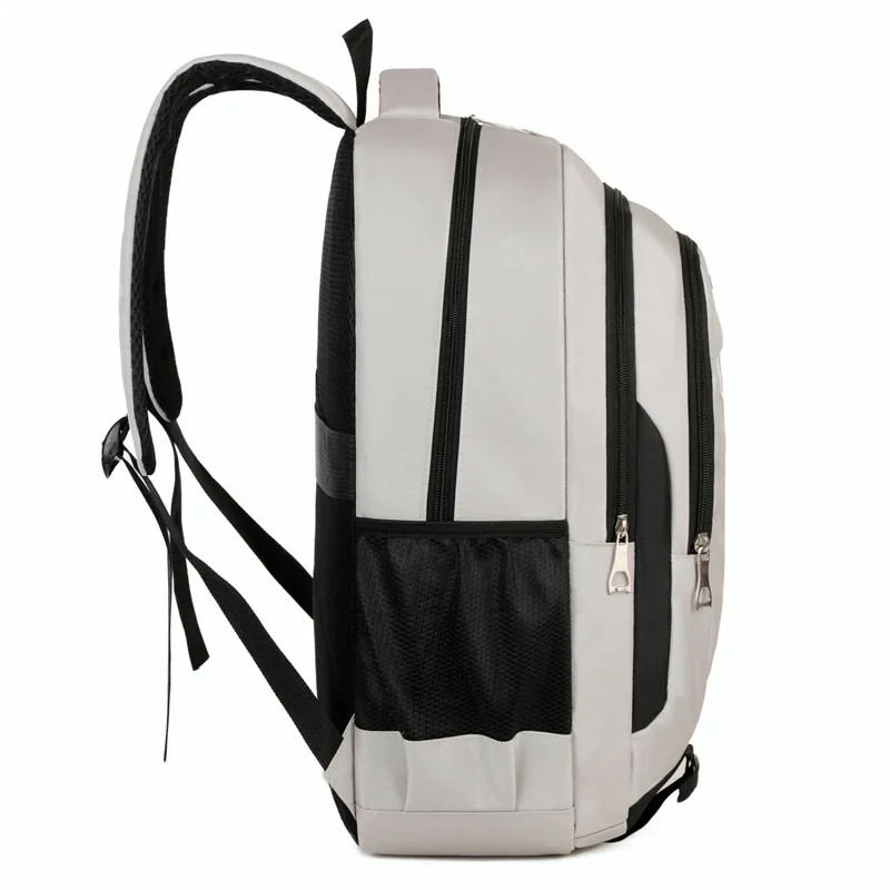 Men Large Capacity Backpack, Lightweight Spine‑Protection School Backpack, Shock‑Absorbing Comfort Shoulder Bag for Teen Boys