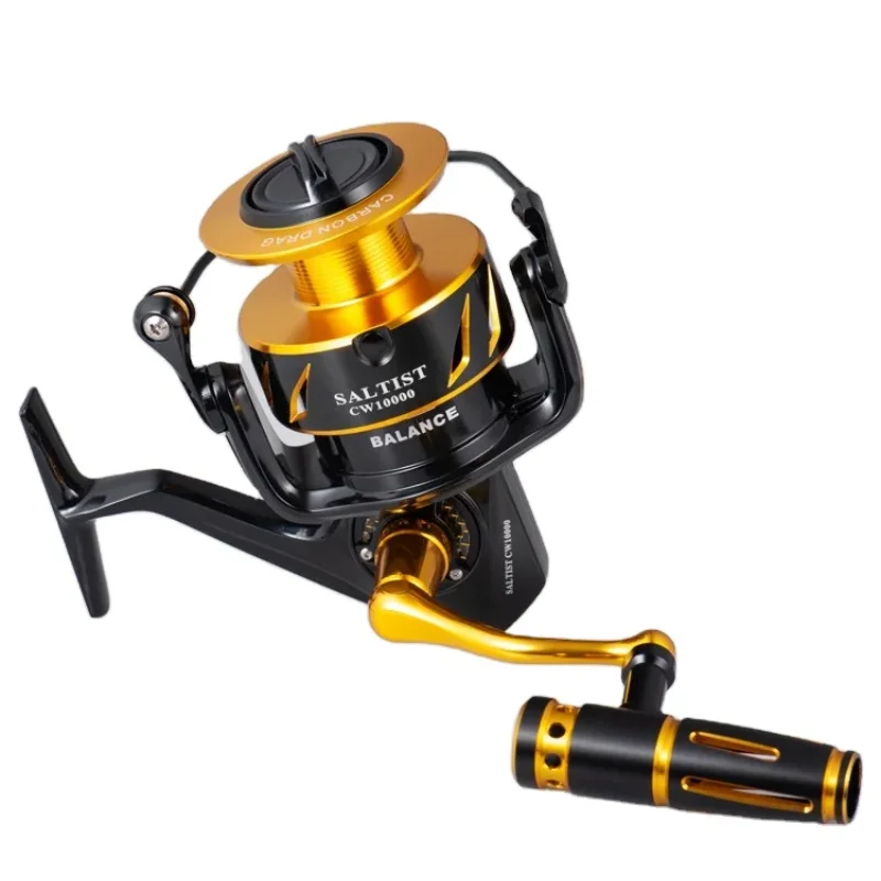 

New Full Metal 10000T Handle Jigging Reel Wave Flat Sea Fishing Spinning Reels High Speed Boat Fishing Reels