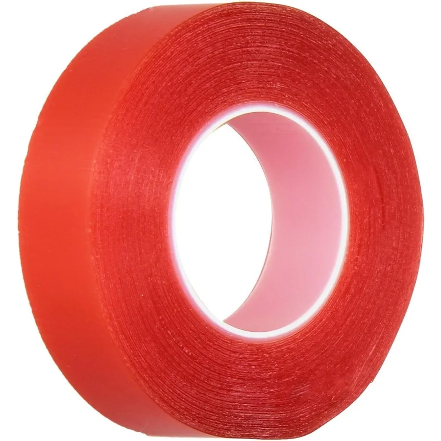 Мощная двусторонняя лента, 1/2 дюйма x 6 ярдов, съемный монтажный клей для настенных крючков, плакатов своими руками