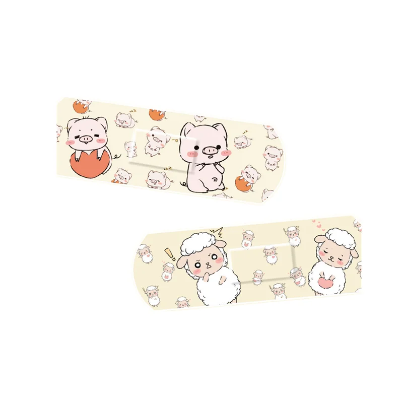 120pcs/set Cartoon Skin Patches Band Aid for First Aid Wound Dressing Plaster Kawaii Adhesive Bandage  Strips