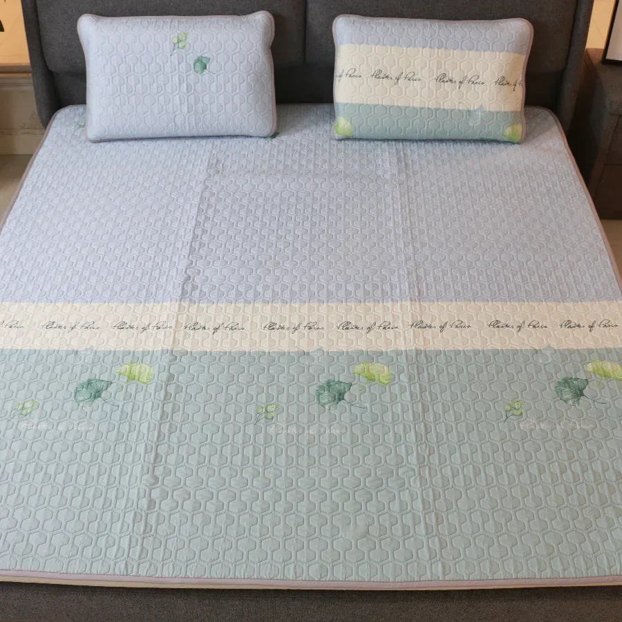 

Summer Cool Sleeping Mat soft human ice sleep cooling silk sleeping bed mat