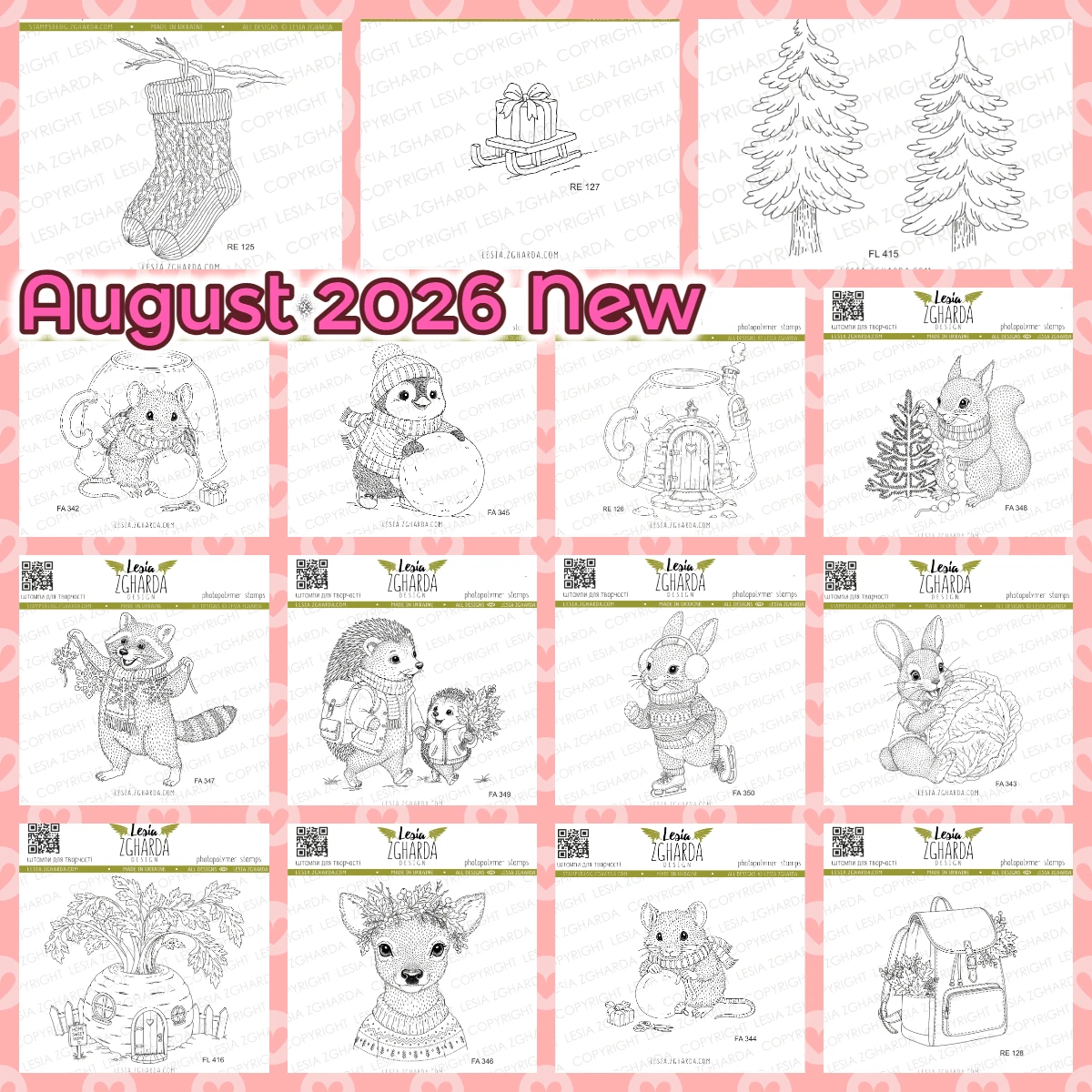 August 2026 New Carrot House Cozy Squirrel Decorating the Christmas Tree Stamp DIY Scrapbook Make Card Photo Handmade Decoration