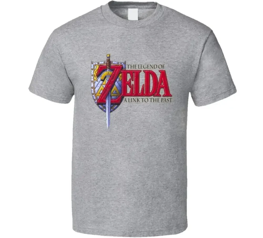 The Legend Of  A Link To The Past Retro Box Art Video Game T ShirtHigh Quality 100%Cotton Short Sleeve