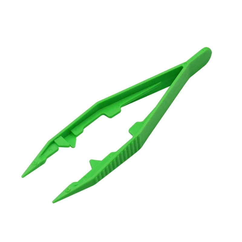 5 pezzi perline pinzette plastica colorata per perline progetto artigianale fai da te fatto a mano A0KF
