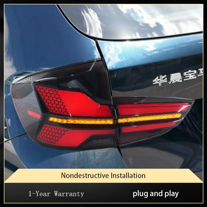 

New Style Taillights For BMW X1 E84 2010-2015 Tail Light DRL Modified Rear Lamp Car Accesorios Auto LED Bulbs Brake Automatic