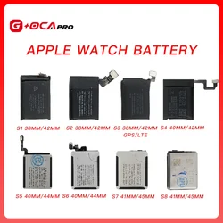 G+OCA Pro Battery For Apple Watch Series SE 1 2 3 4 5 6 7 8 Bateria IWatch S1 S2 S3 GPS LTE S4 S5 S6 S7 S8 38/40/41/42/44/45MM