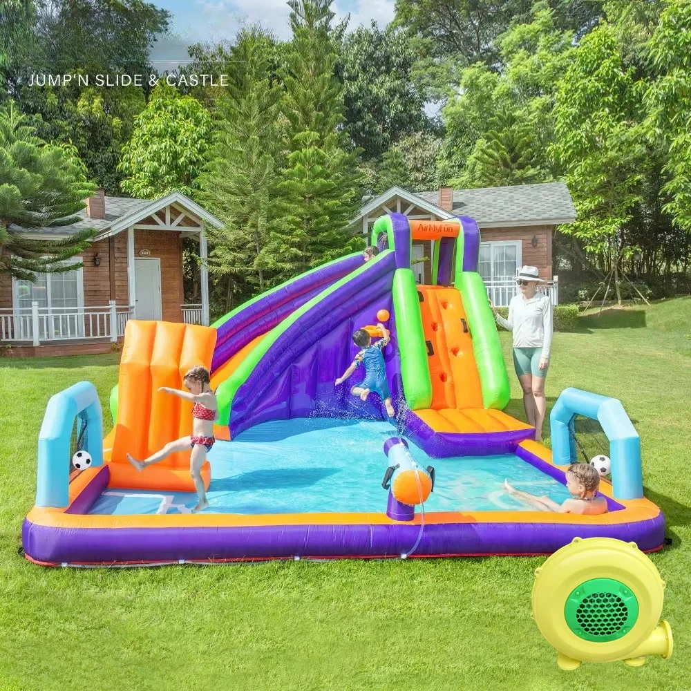 Moonwalk Moon Kid Bouncer Slide Commercial Inflatable Jump Bouncy Castle Bounce House Combo TOP Unisex