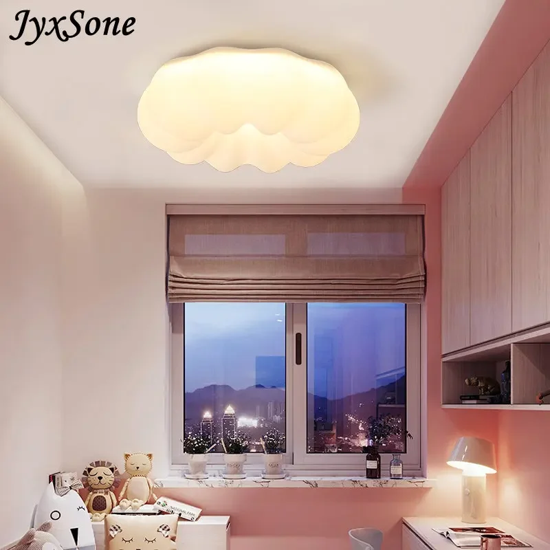 Cloud Ceiling Light White Led Chandelier for Dining Room Children Bedroom Living Room Learning Creative Decorative Lighting