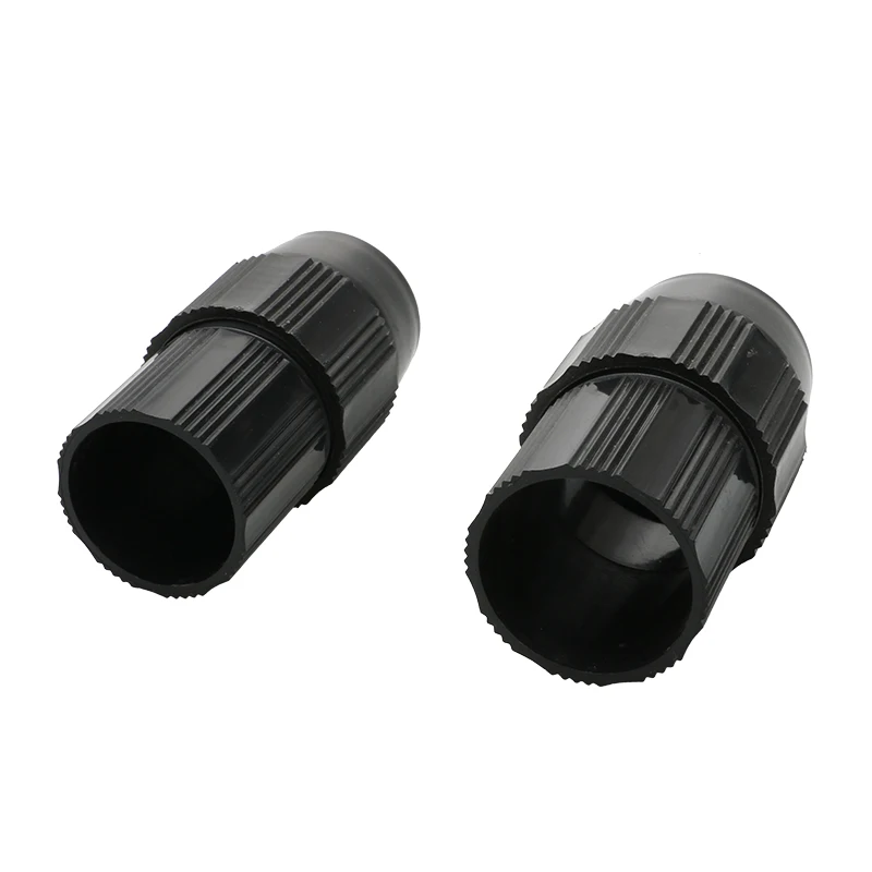 2PCS Plastic Telescopic Tube Connector Dip Net Pole Telescoping Pipe Twist Clamp Fixed Lock for DIY Outdoor Hobby CFK Rohre