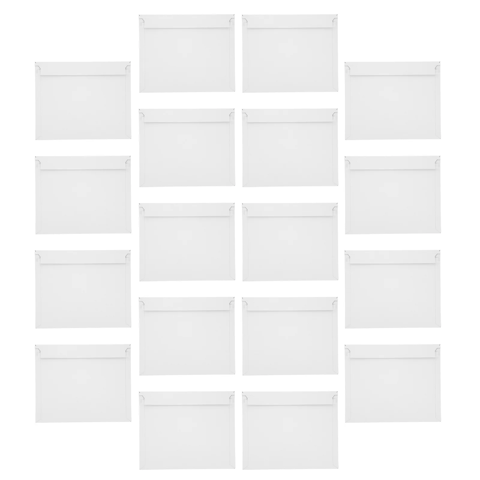 

20 Pcs Express Envelope Document Folder Card Shipping Envelopes Business Size Letter Mailer Paper Bag Blank Travel