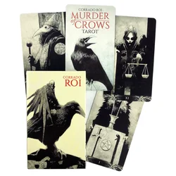 Murder Of Crows Tarot Cards Deck English Vision Second Edition Oracle Board Games For Girls Party Playing