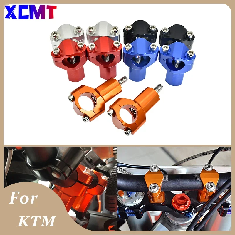 

Motorcycle 55mm CNC Handlebar Riser Bar Clamp Mount For Husqvarna GASGAS KTM EXC EXCF SX SXF SXS XC XCF 125 200 250 350 450 530