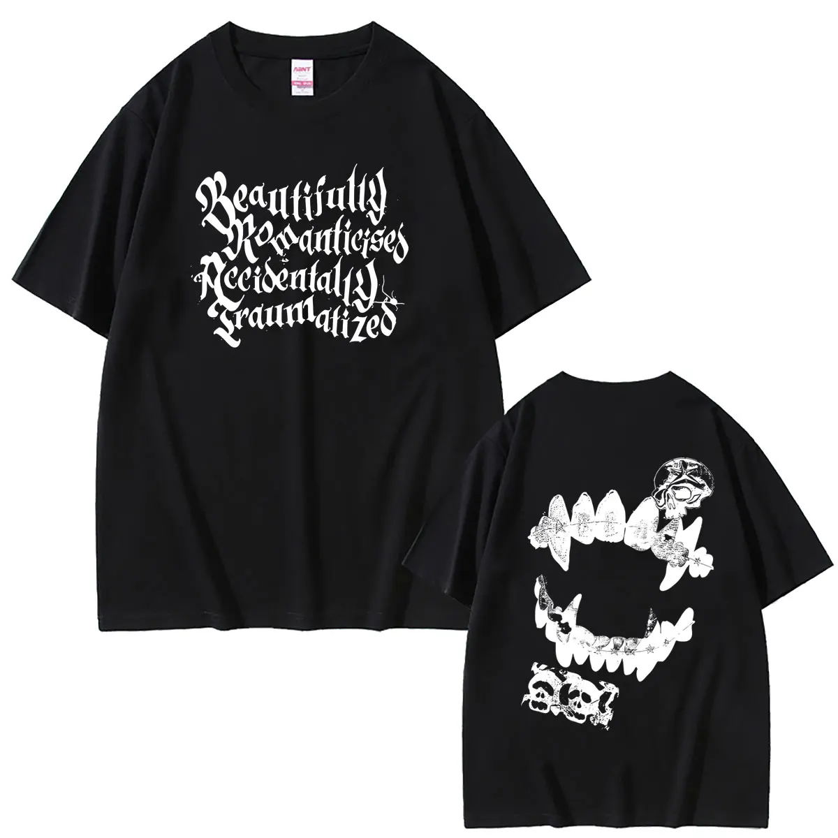 Rocker Yungblud Graphic T-shirt Men Women Clothing Rock Vintage Cotton T Shirts Men's Gothic Punk Oversized T-shirts Streetwear