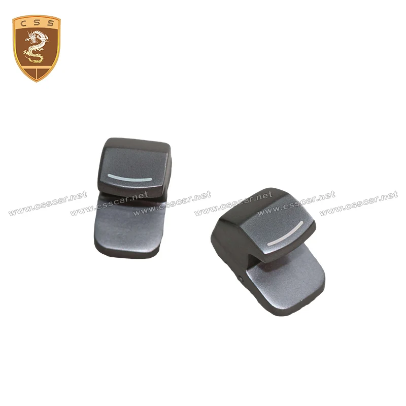 Black Original Automotive Interior Switch Button Covers for Aston Martin RP OEM#AD43-F2 Vehicle Switch Bottom Controller