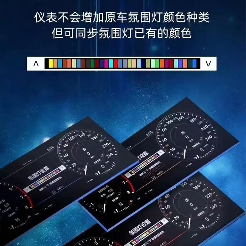 LCD Digital Cluster Für Audi A4L A4 A5 Q5 SQ5 S4 RS4 S5 RS5 2008-2018 Dashboard Kristall Panel virtuelle Cockpit Tachometer