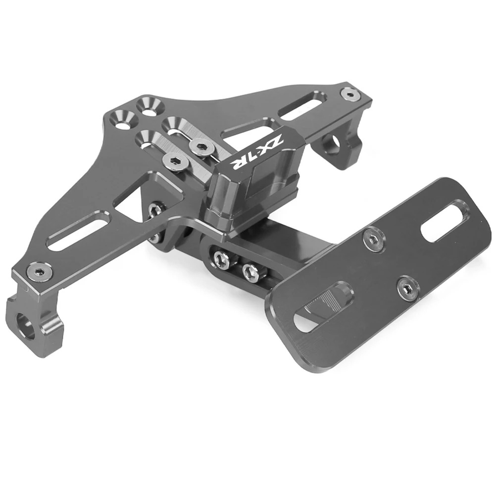 FOR Kawasaki ZX7R ZX 7R 2001 2002 1989-2003 Rear License Plate Holder Licence Bracket with Light Tail Tidy Fender Eliminator