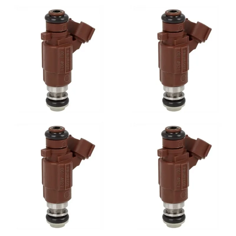 FBJB101 4PCS Fuel Injectors Nozzle For Mitsubishi 4G94 4G69 4G64 4G93 GDI 2.0 Nissan March Micra BNK12 2002-2010 1.4L CR14DE