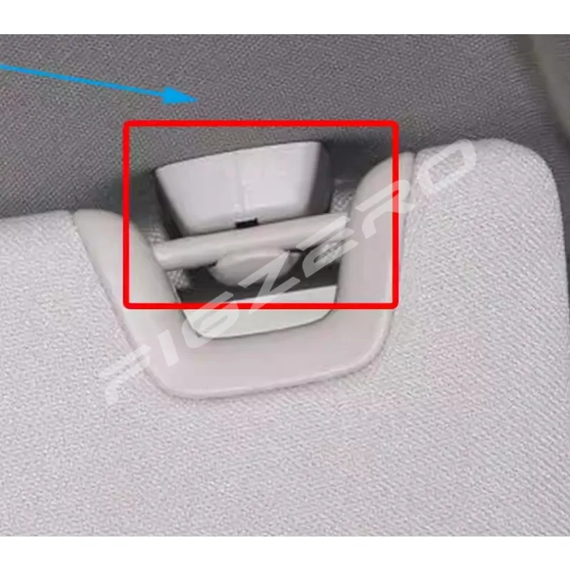 Car Interior Sun Visor Clip Hook Fastener for LYNK & CO 01 02 03 05 09 1pc Brand New