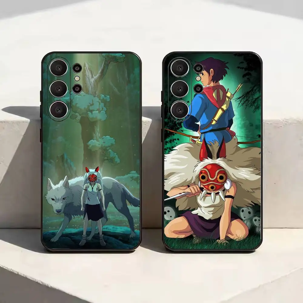 Forest Guardian P-Princess M-Mononoke  Phone Case For Samsung S20,21,22,23,24,25,26,10,9,8,7,Ultra,Plus,Fe, Lite Cover