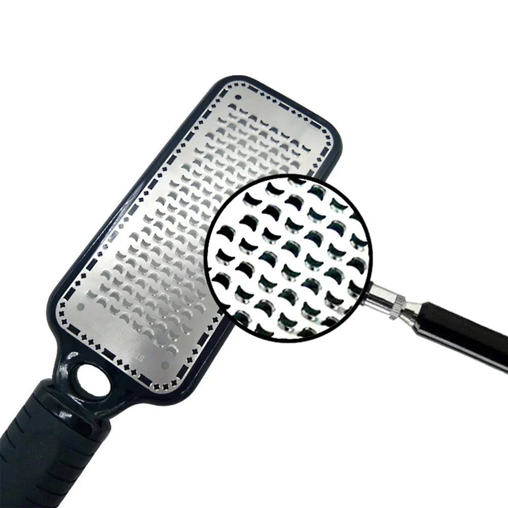 

1pc Stainless Steel Foot File Callus Remover Pedicure Tool Dead Skin Removal Durable Ergonomic Handle Easy Clean Baby Smooth