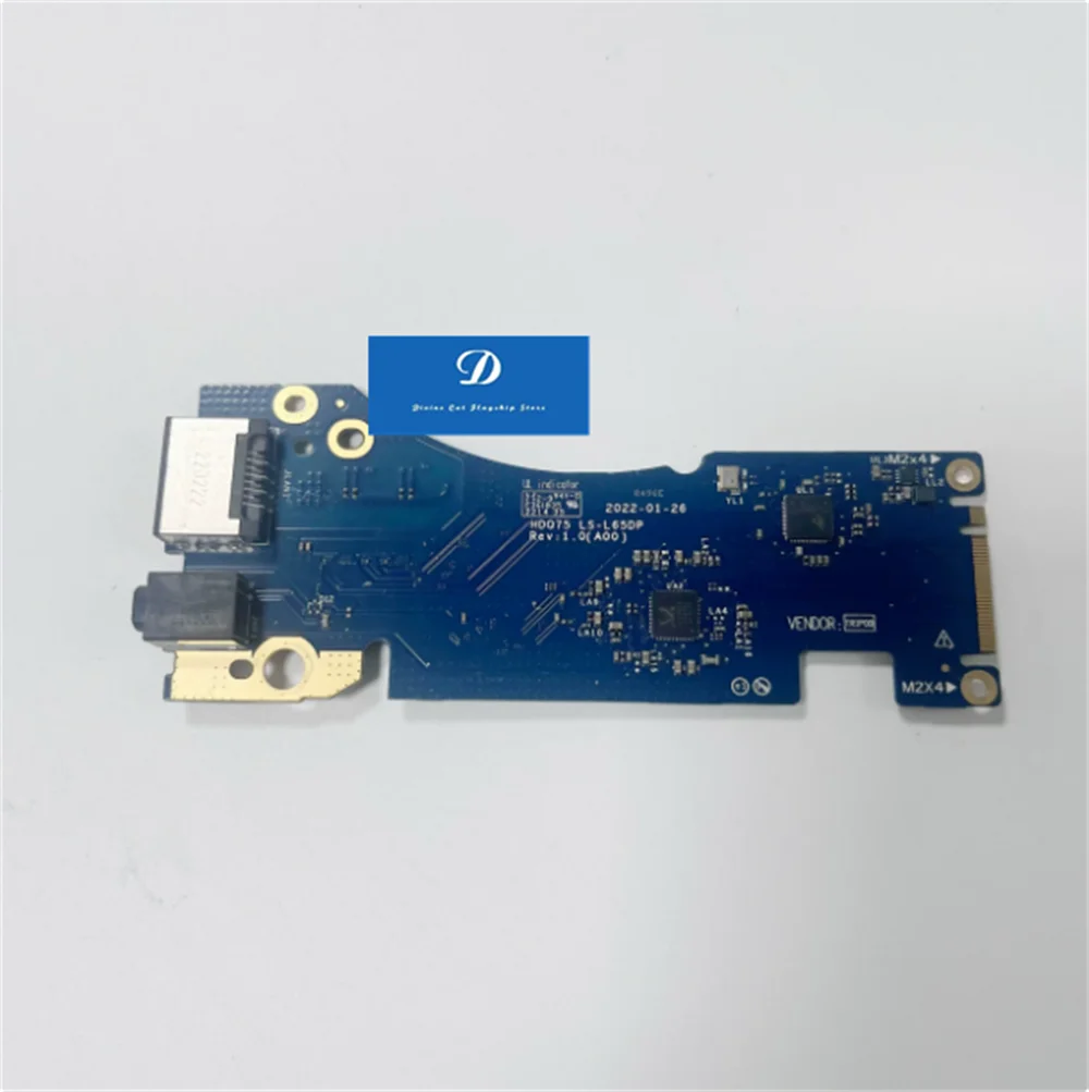FOR Dell Alien M17 R5 Ethernet Audio Network Card Board LS-L65DP