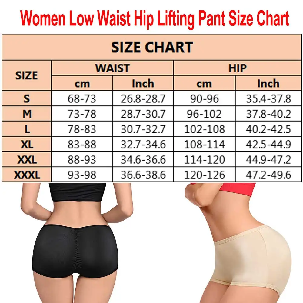 SEXYWG Hip Enhancer Panties Butt Lifter for Women Push Up Underwear Booty Shaper Ladies