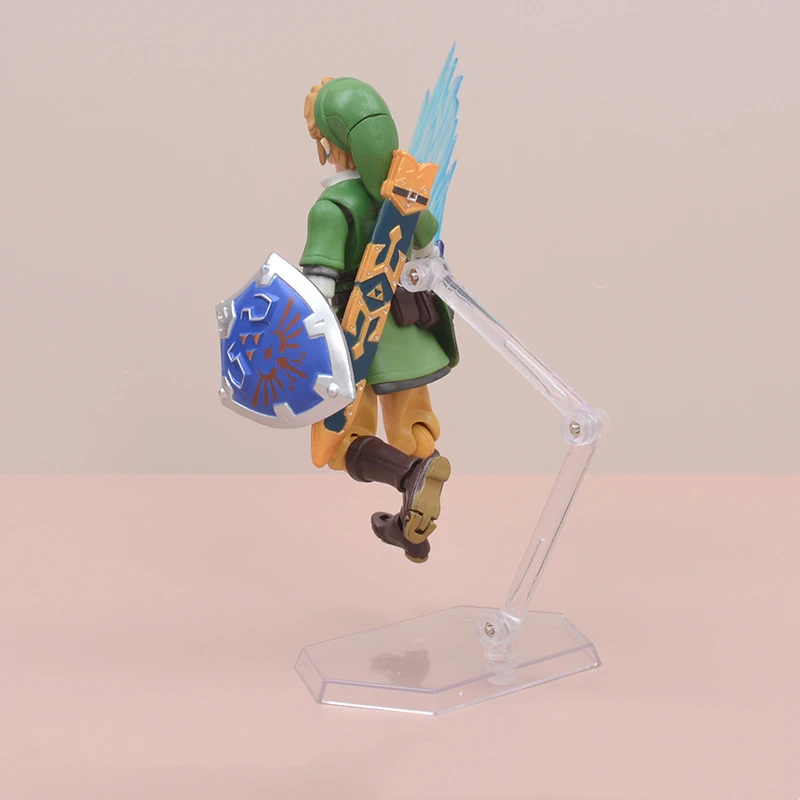 The Legend of Zelda Skyward Sword 14cm Link Action Figure Figma 153 Changeable Accessories PVC Model Anime Decoration