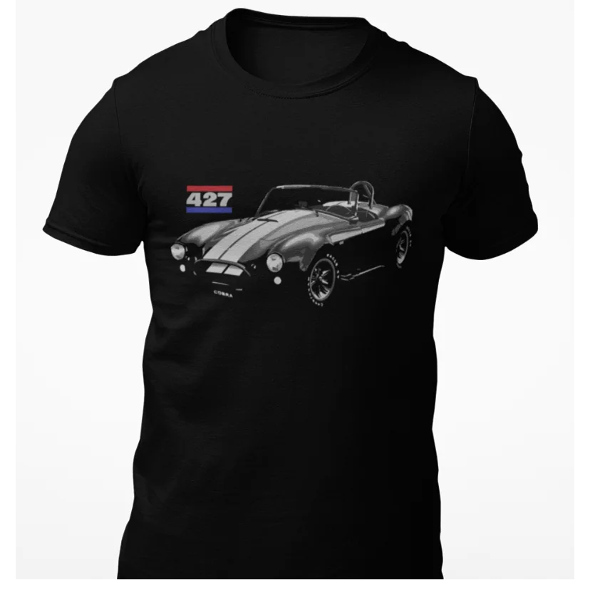 

Cobra 427 Muscle Car T-Shirt Short Sleeve Casual 100% Cotton O-Neck Summer Mens T-shirt Size S-3XL