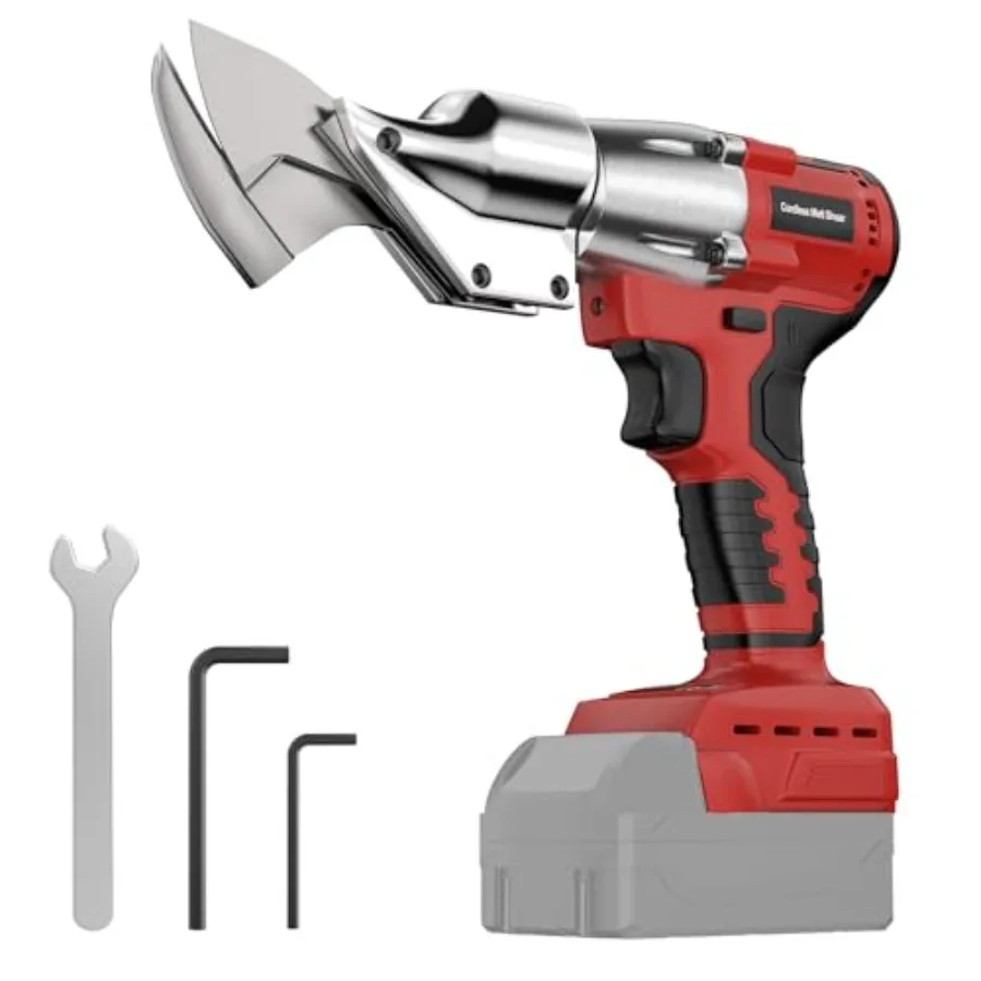 

Cordless Sheet Metal Cutter for Mil-waukee 18V Battery Electric Metal Shears with 360° Rotating Head Torque 221 Ft-Lbs Brushles