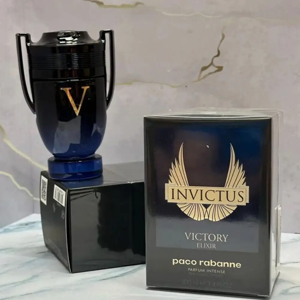 Perfume EDP Victory de 100ML para hombres, notas acuáticas Woody, fragancia fresca del océano, regalo en aerosol para hombres, Colonia intensa de Parfum de 3,4 Oz