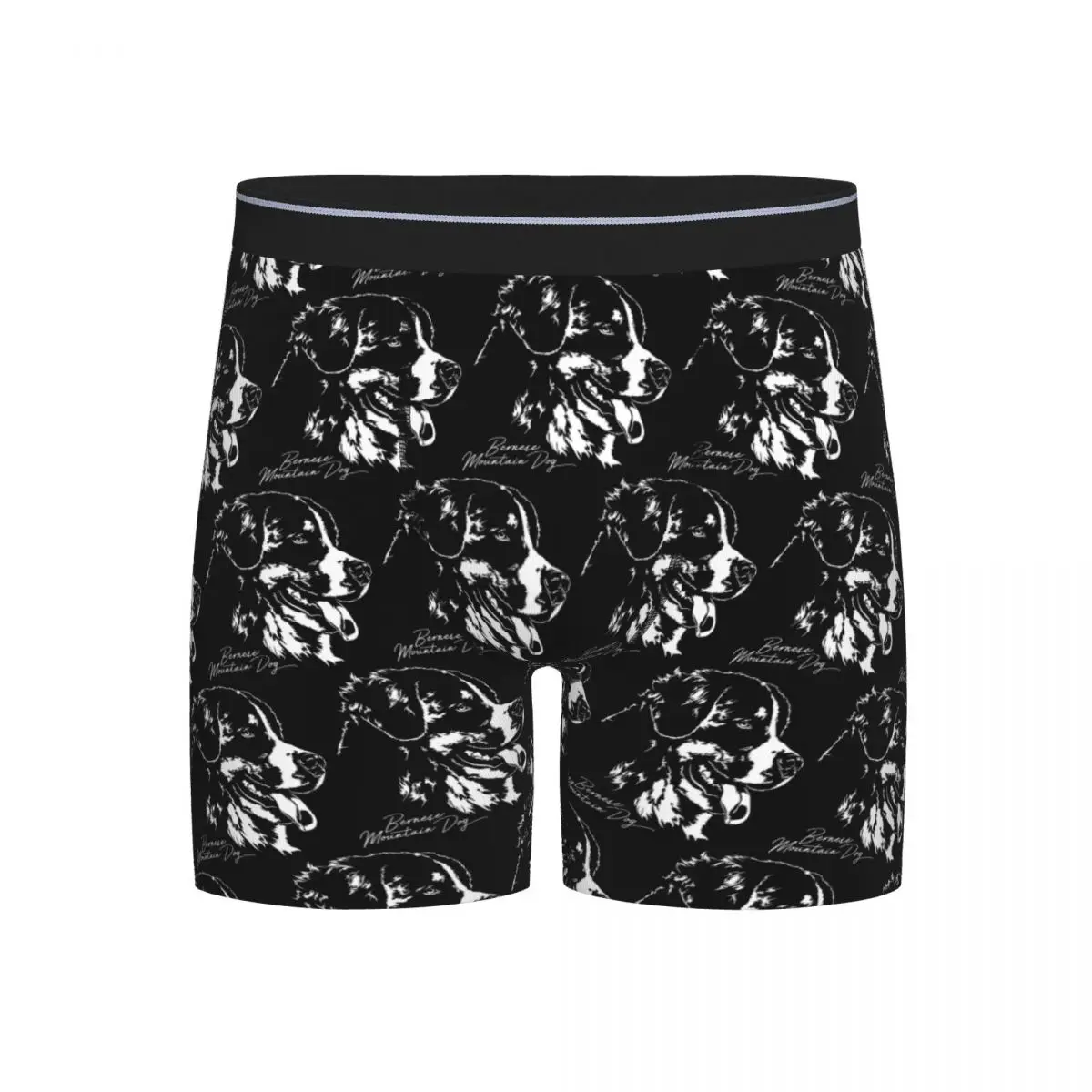 

Long Boxer Underpants Shorts Kopie Von Bernese Mountain Dog Panties Male Soft Underwear for Homme Man Boyfriend Gifts