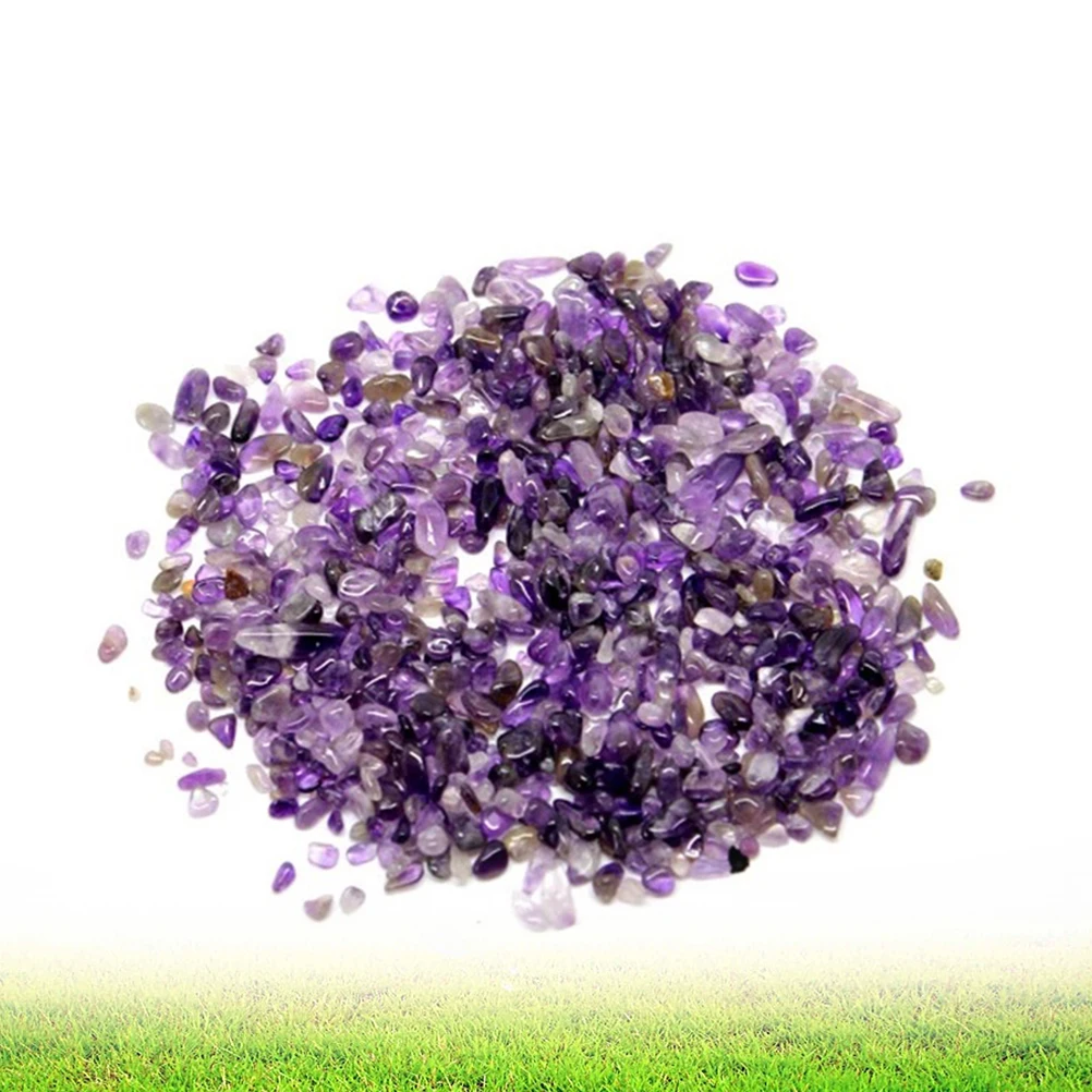 

Amethyst Gravel Ore Tumbled Stones Crystal Specimen Gemstones Home Decor Health Concentration Spiritual Growth Gift Students