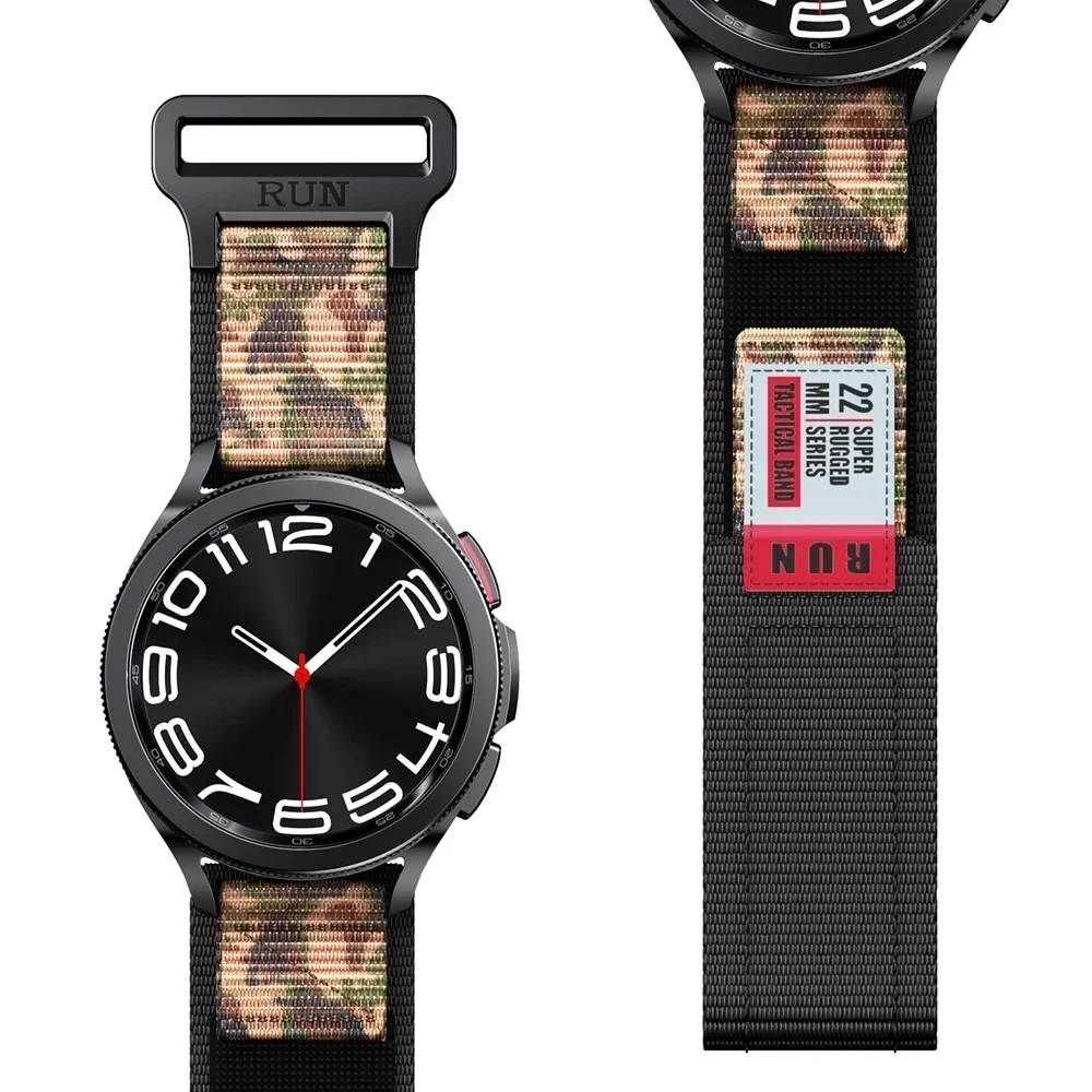 20 mm 22 mm Easy Fit Nylonarmband für Garmin Forerunner 165/255/265/965 Band für Active/Vivoactive 4 Armband Venu 3 Armband – Detail 3