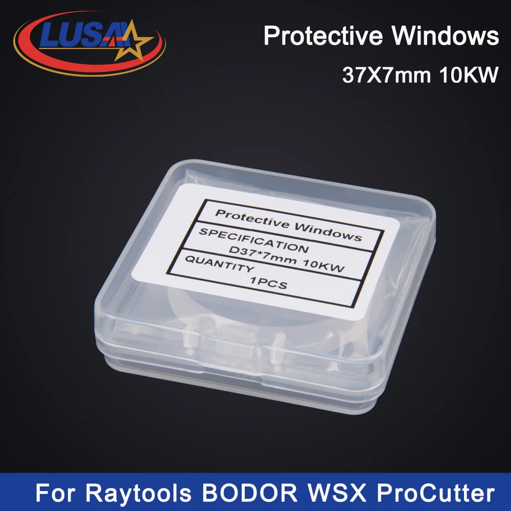 Imagem -03 - Lusai Proteção Windows e Lente de Proteção Laser Fiber Procutter Raytools Wsx Procuuter Ospri P059558601 D37 x mm 10kw