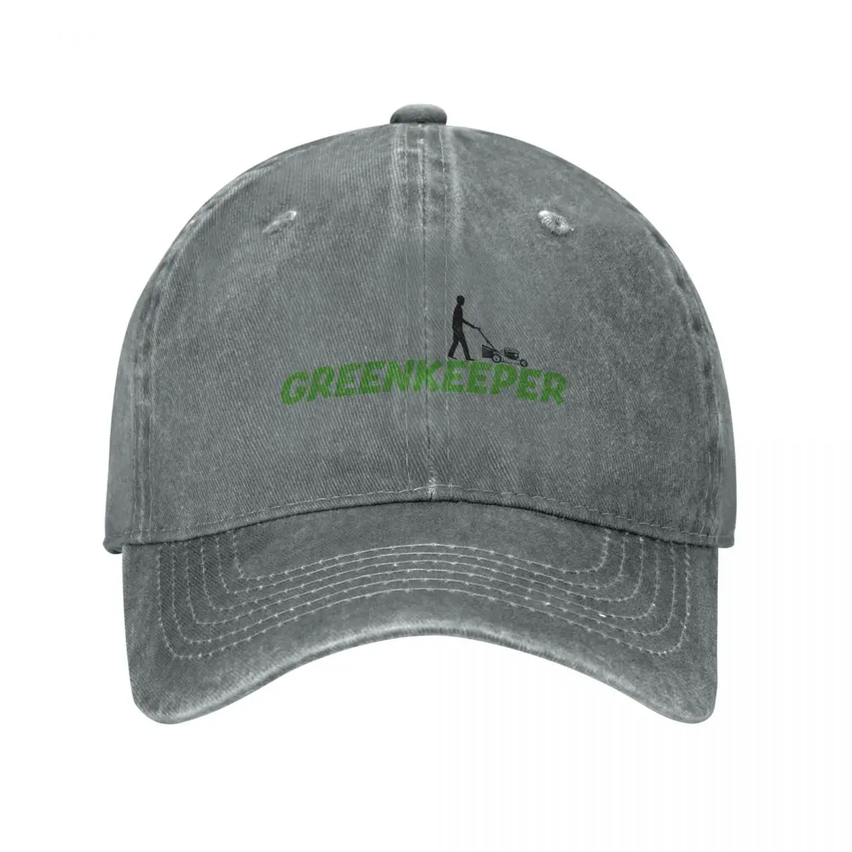 Greenkeeper lawn mower gardener gift idea Baseball Cap Icon funny hat Streetwear Hood Women's 2025 Men's