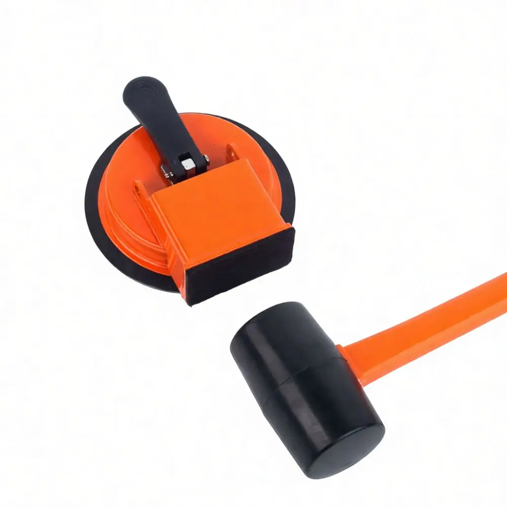 Strong Suction Cup Tile Lifter Wood Floor Gap Closer Hammer Manual Alignment Tool For Construction Home Paving