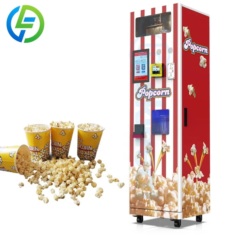 FOODLINE Large Corn Storage Popcorn Vendor Mass Raw Material Input Touch Screen One Key Clean Equipment