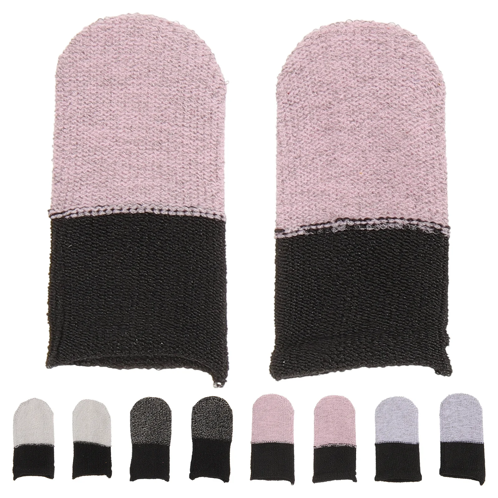 

5Pairs Finger Sleeve for Gaming High Protector Smooth Touchscreen Control Compact Design Ideal for Phone Game