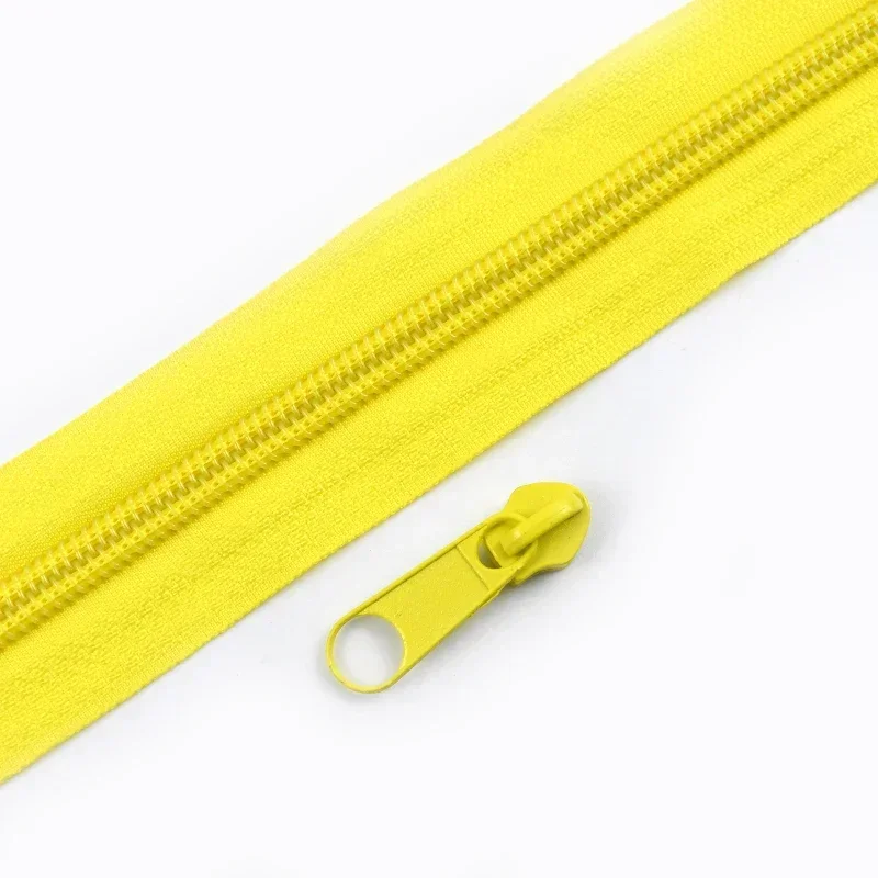5/10/20M 3 # 5 # Regenbogen-Nylon-Reißverschlussband mit Reißverschlusszügen, Kleidungsdekoration, Reißverschlussrolle, Taschenverschluss, Reparaturset für Reißverschlüsse, Nähzubehör