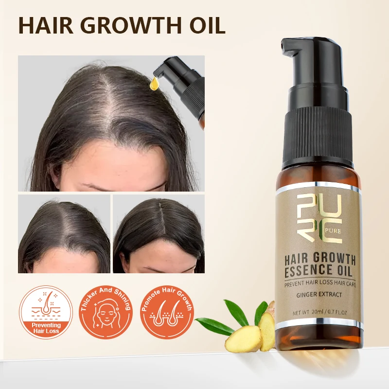 مجموعة شامبو وبيوتين لنمو الشعر والزنجبيل، مضادة لتساقط الشعر، إعادة نمو سريع، يعزز بصيلات فروة الرأس، علاج العناية بالشعر #2