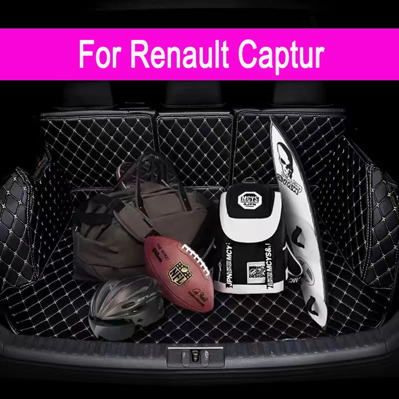 

Коврик в багажник автомобиля для Renault Captur SUV 2014 2015 2016 2017 2018, аксессуары для интерьера