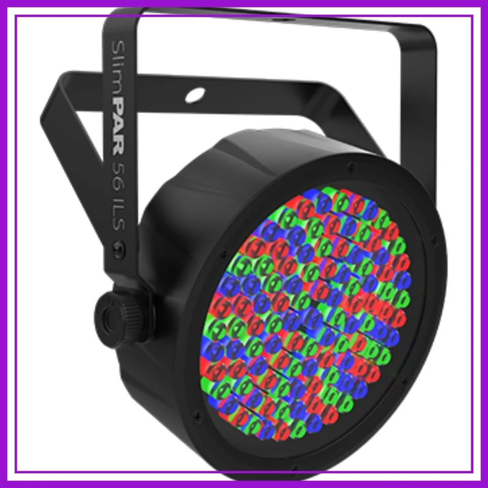

Slim Par 56 Compact LED Wash Light | 108 RGB LEDs | ILS Compatible | Power Linking