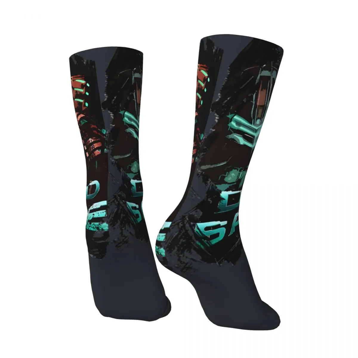 Isaac Clarke Crazy Men's Socks Unisex Dead Space Harajuku Seamless Printed Funny Novelty Crew Sock Boys Gift official-website