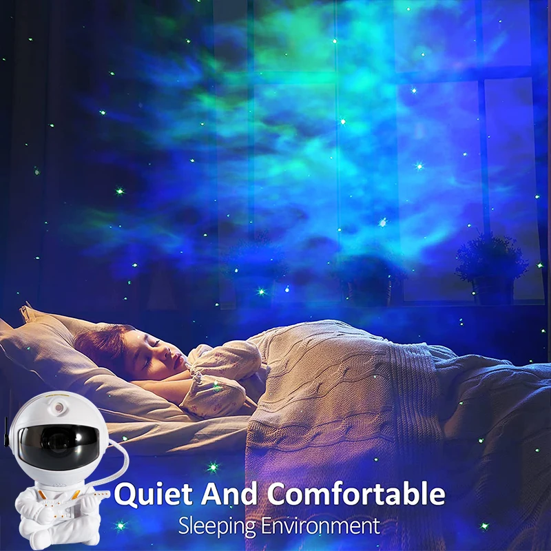 

Astronaut Star Lamp Colorful Projection Lamp LED Laser Star Lamp Bedroom LED Projection Astronaut Projection Lamp