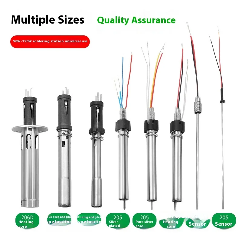 

Высокочастотный сердечник паяльника с вихревым током (90 Вт/120 Вт/150 Вт) — подходит для паяльной станции 203H/205H, быстрый нагрев ​