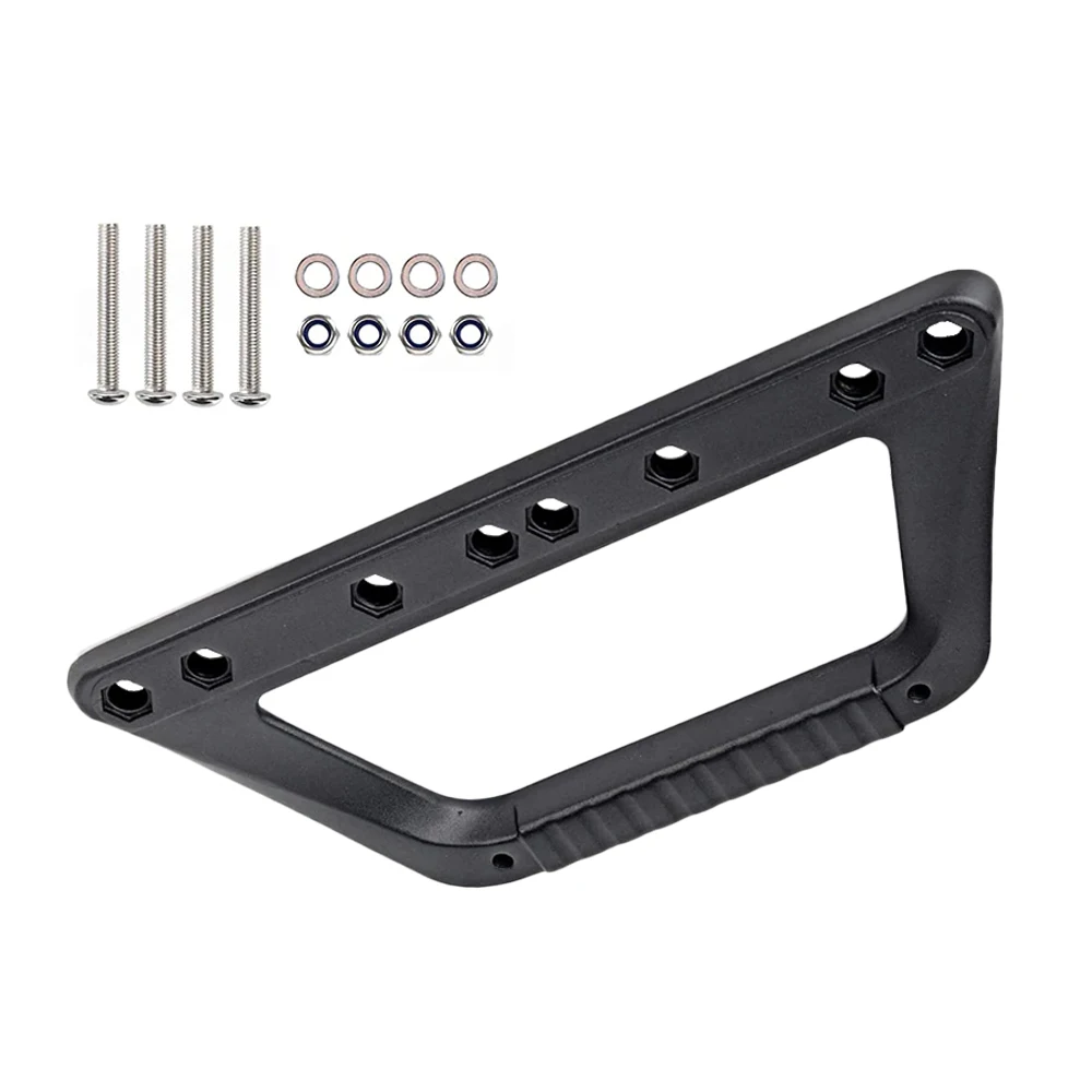 Rooftop Grab Handle Aluminum Alloy Black Alloy Roll Bar for Jeep Wrangler JL JLU 2018-2023, Jeep Gladiator JT 2020-2023 2/4 Door