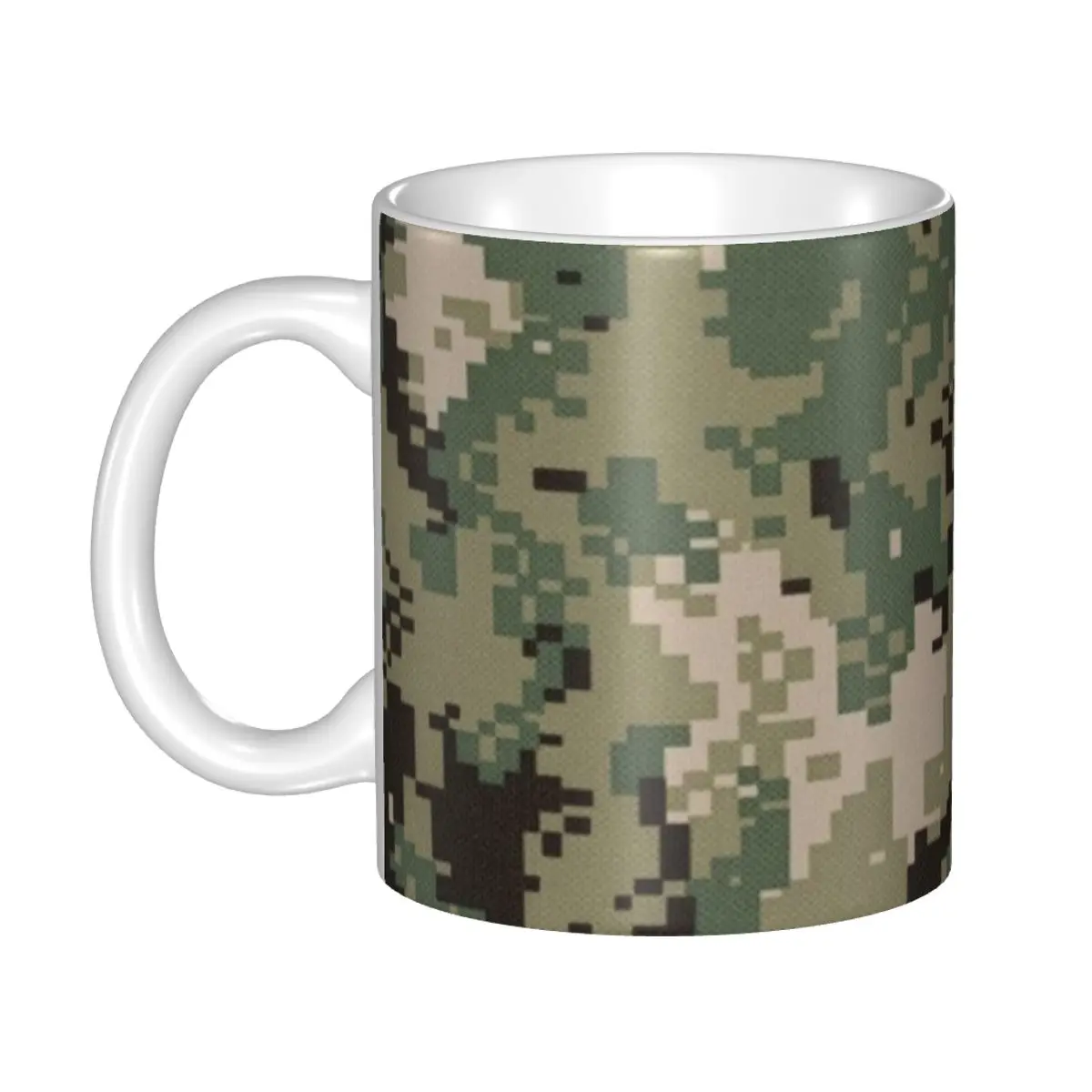 شخصية WW1 الألمانية التمويه القدح DIY كامو السيراميك الشاي الحليب فناجين القهوة