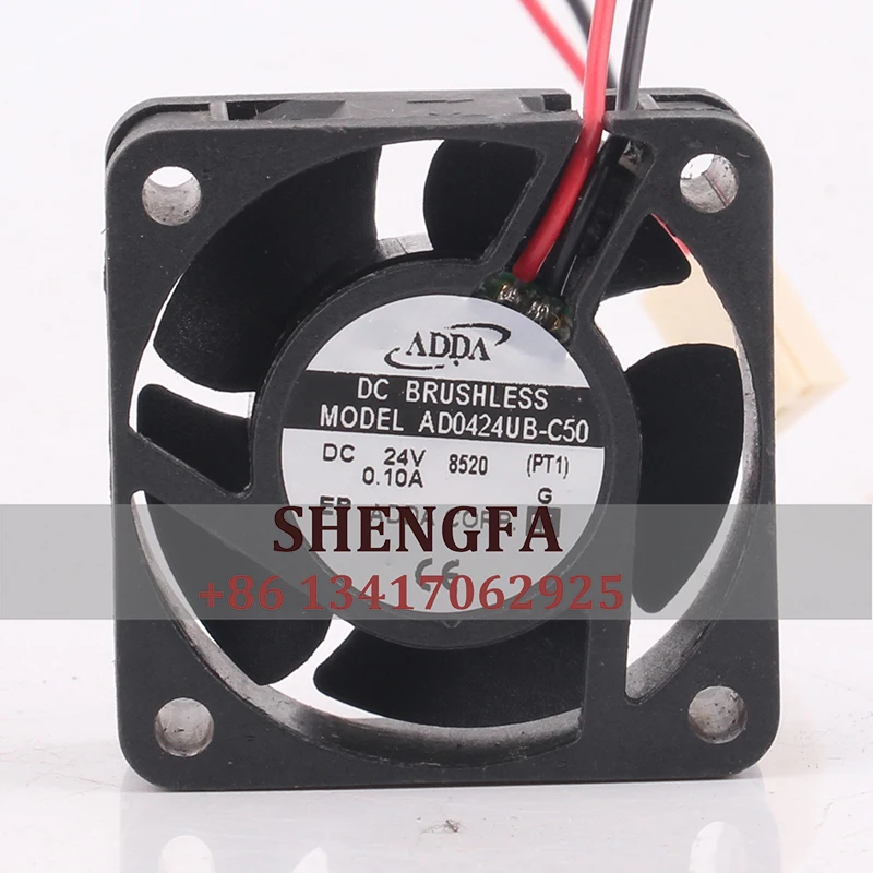 

ADDA AD0424UB-C50 Case Cooling Fan DC24V 0.1a 40X40X20MM 4CM 4020 2-wire Inverter High Precision Double Ball Bearing Fan